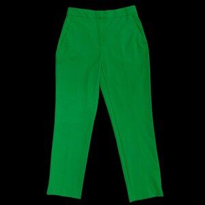 ZARA NWT Kelly Green Ankle Trousers | High Waist Cropped Pants – Size 2
